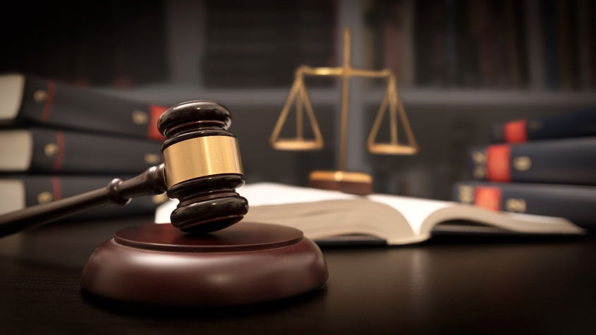 Legal law gavel