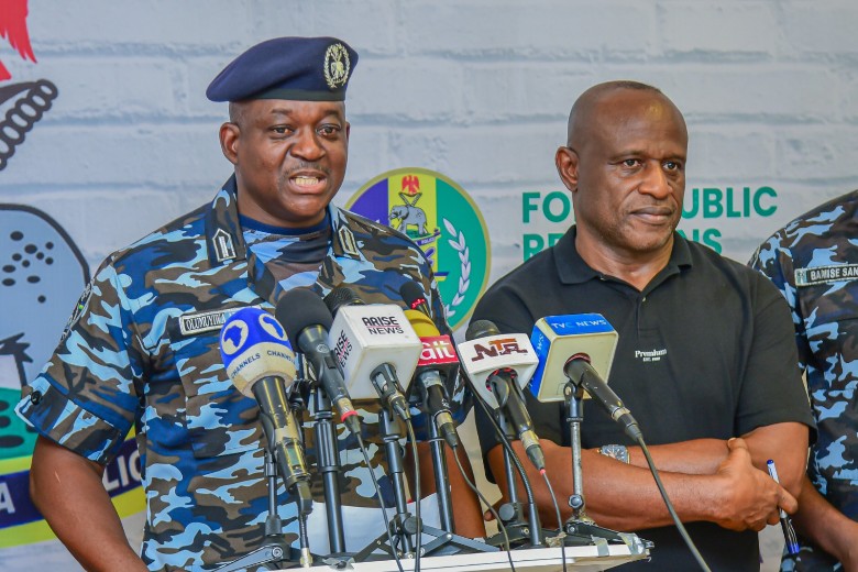 ACP Adejobi and Mr Shina Philips