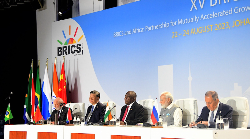 XV Brics Summit, Johannesburg.
