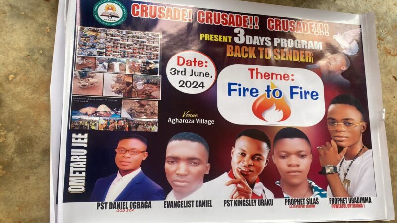 Witch hunters in Ebonyi state