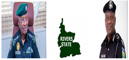 IGP Egbetokun, rivers state and Rivers commissioner of police