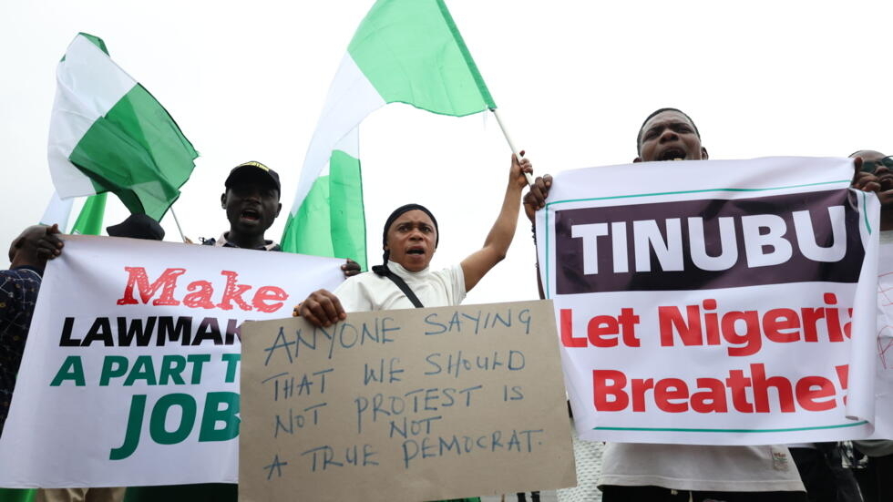 Kano protest for #EndBadGovernance in Nigeria