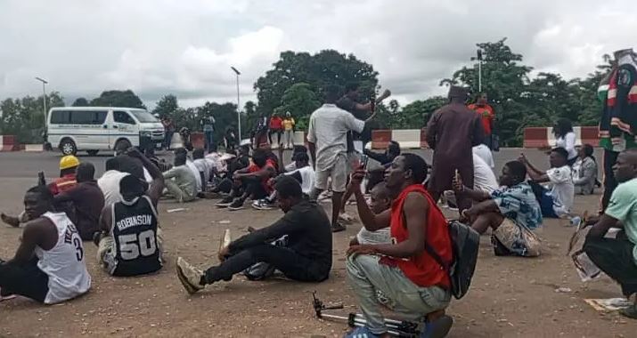 #EndBadGovernance protest in Nigeria