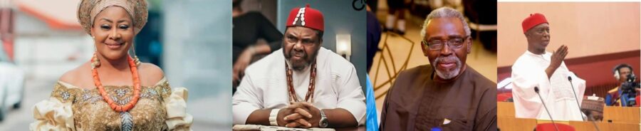 Pete Edochie, Olu Jacobs