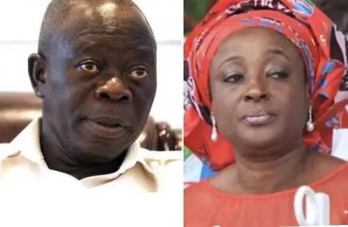 Oshiomhole and Obaseki's wife