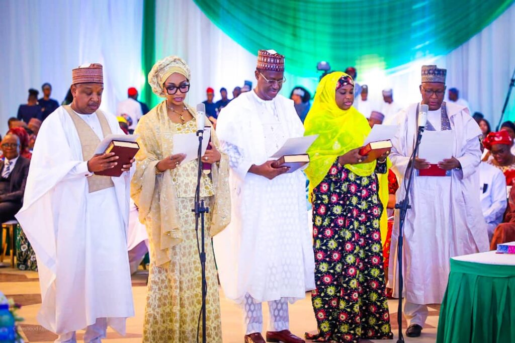 Tinubu swears in new ministers