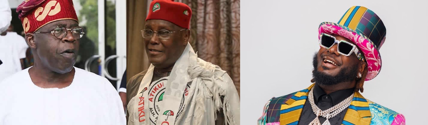 Tinubu Atiku Tpain