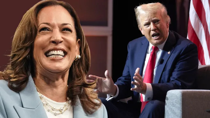 KAMALA AND TRUMP