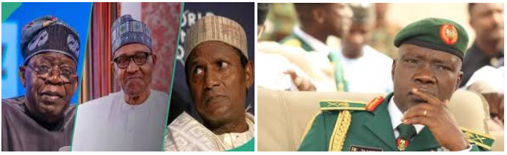Tinubu, Buhari, Yaradua and Lagbaja