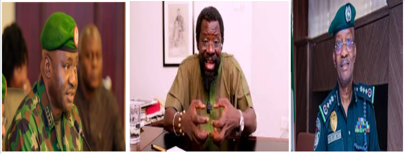 Christopher Musa, Dele Farotimi and IGP Egbetokun