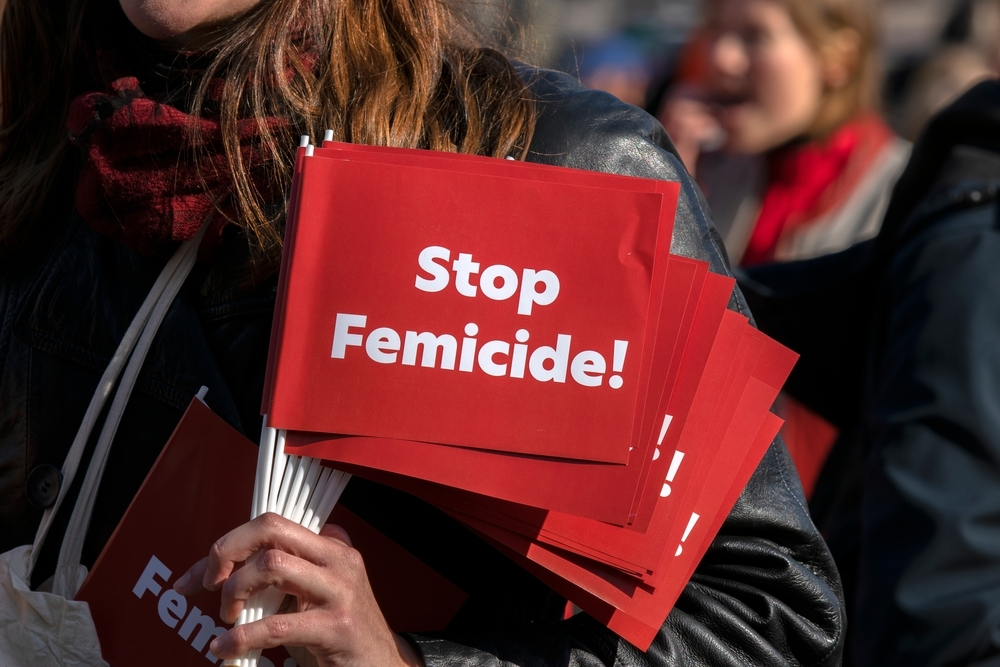 Femicide - murdering of women or females