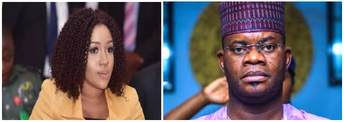 Betta Edu and Yahaya Bello