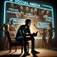 Celebrity on social media