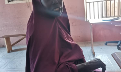 Hadiza Abubakar at the office of the NHRC in Kano