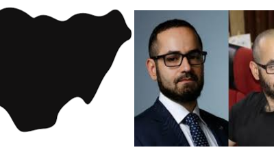 Nigeria map and Binance executive
