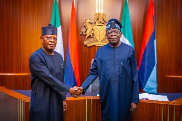 TINUBU AND Vice Admiral Ibok-Ete Ibas