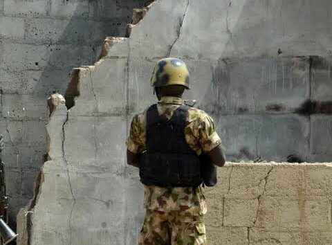 Boko Haram and Nigerian Soldier