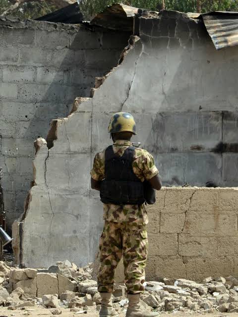 Boko Haram and Nigerian Soldier