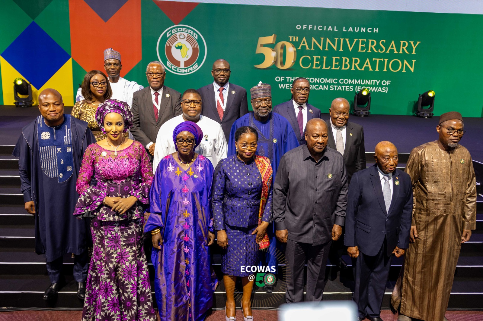 Group-Picture of ECOWAS Marking 50 Years