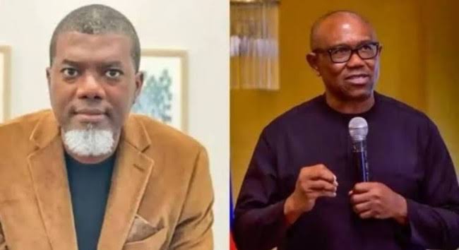 Reno Omokri and Peter Obi