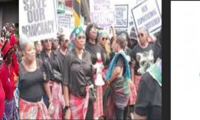 Women protesting