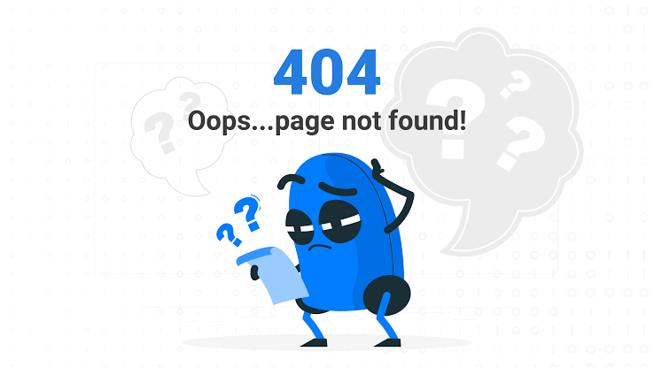 404 error page