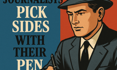 JOURNALIST AND THE PEN