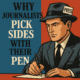 JOURNALIST AND THE PEN