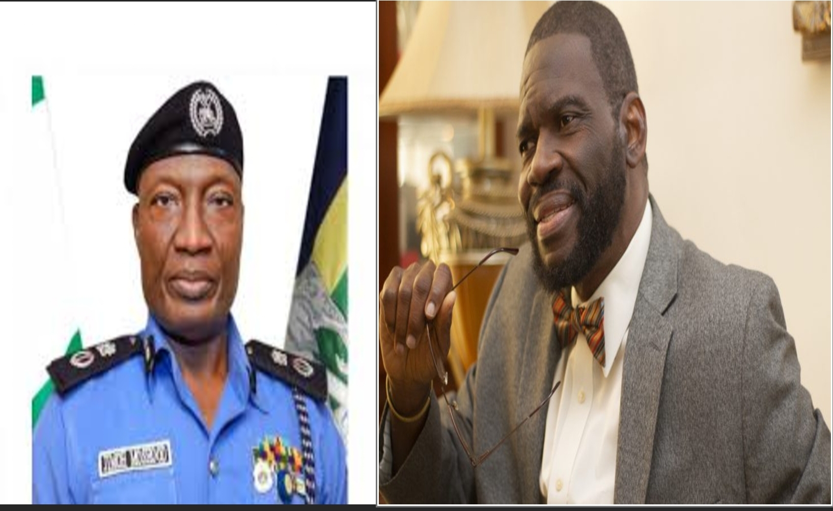 Jimoh Moshood and Professor Oshodi