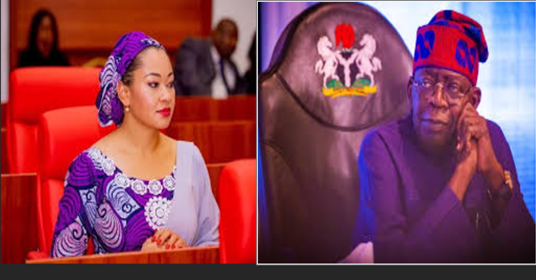 Natasha Akpoti-Uduaghan and Tinubu