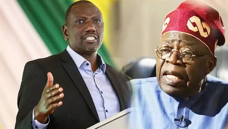 William Ruto of Kenya and Tinubu