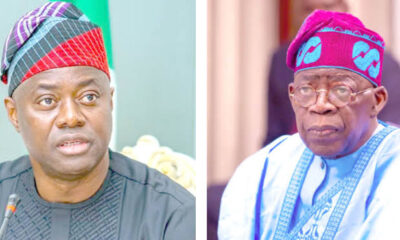 Seyi Makinde and Tinubu