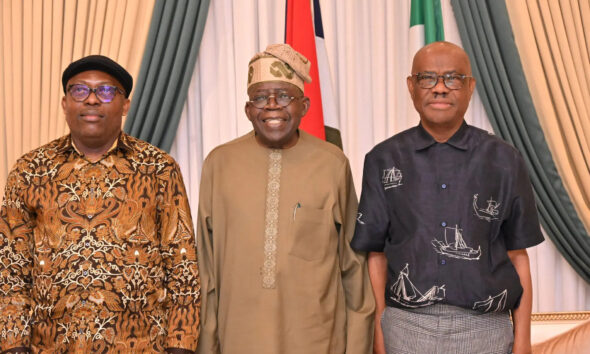 Tinubu, Wike, Fubara