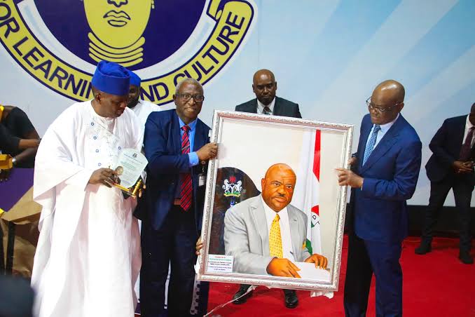 Wike at OAU