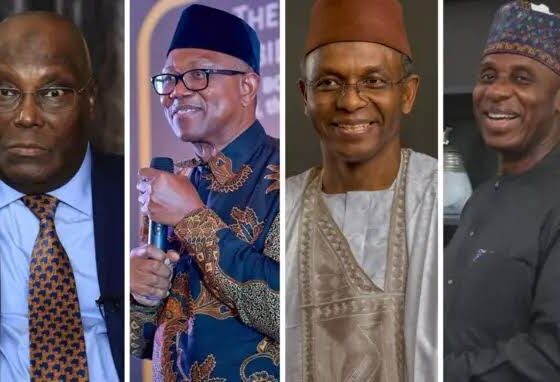 ADC - Atiku, Peter Obi, Elrufai and Amaechi