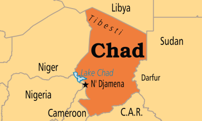 Chad-map-Africa-Nigeria neighbour