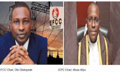 EFCC Olukoyede and ICPC Musa Aliyu