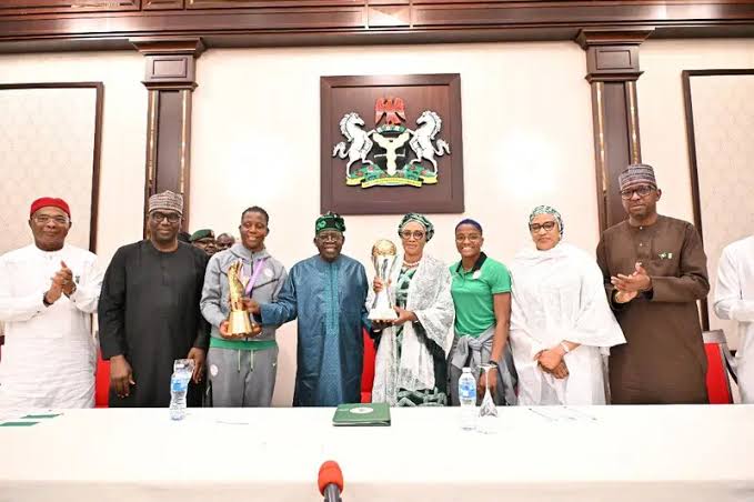 Super Falcons, Women World Cup FIFA Tinubu and Nig