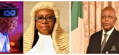 Tinubu, CJN and AGF