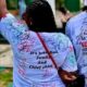 Graduating students signs out - Marker Day
