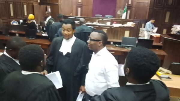 Sowore in courty