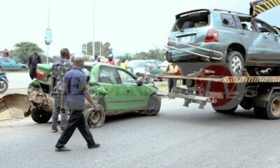 Family of four dies in car accident chase by touts