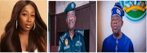 Journalist, IGP Egbetokun and Tinubu