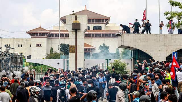 Nepal protest by young people - Africans Angle