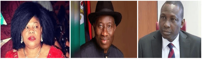 EFCC Chairman an Goodluck Jonathan