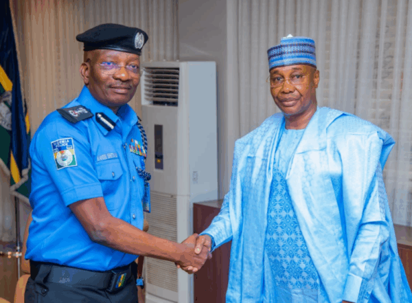 IGP Egbetokun and Fmr IGP Alkali