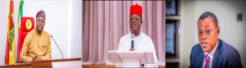 Makinde, Umahi and Rufai Oseni