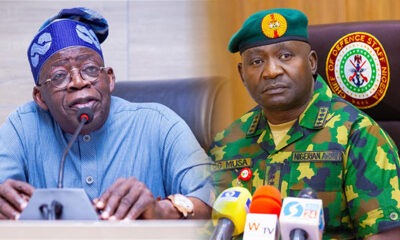 Tinubu and Cheistopher Musa - Nigeria COAS