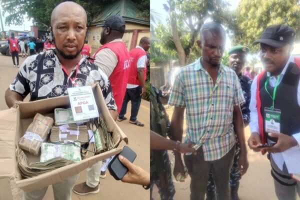 TWO SUSPECTS of Vote-buying in Anambra