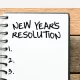 NEW YEAR RESOLUTION